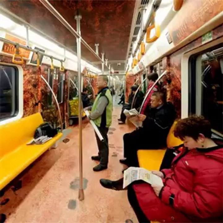 Funny Zombie Prank in Train