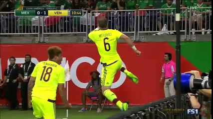 Mexico vs Venezuela 1-1   FULL MATCH ( First Half ) Copa America 2016 HD