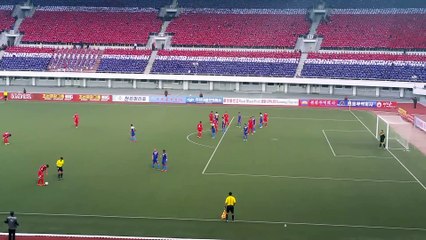 Football match at Kim Il Sung Stadium in Pyongyang, North Korea - Travel Shorts 2