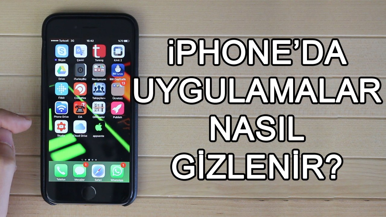 iPhone'da Uygulamalar Nasıl Gizlenir? | 9.3 - 9.3.1
