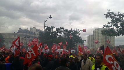Manifestation anti loi Travail à Paris : les Normands en nombre