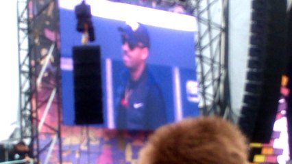 Skepta singing That's Not Me at Parklife