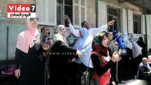 بالفيديو.. أهالى 3 قرى بالبحيرة يعتصمون أمام المحافظة للمطالبة بمياه نظيفة