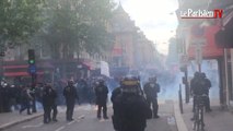 Paris : premiers heurts en marge de la manif contre la loi Travail
