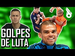 TOP10 - GOLPES DE LUTA NO FUTEBOL  - FRED +10