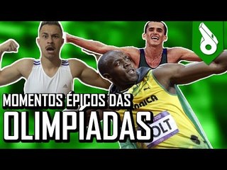 TOP10 MOMENTOS ÉPICOS DAS OLIMPÍADAS - FRED +10