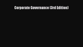 Read Corporate Governance (3rd Edition) Ebook Free