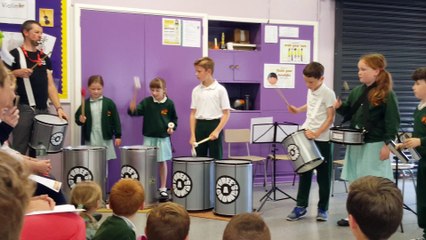 St Patrick's P.S. Year 5 Samba Club End of Year Concert 13.06.16