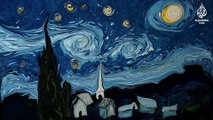 Van Gogh'un tablosu ebruyla buluştu
