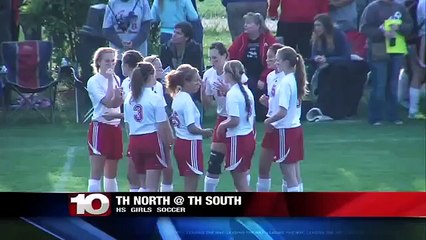 Terre Haute North/South Girls Soccer 9/17/14