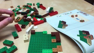 LEGO Minecraft Village - Timelapse Build
