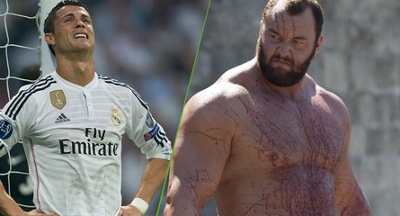 Daily Foot - Quand la Montagne de Game of Thrones menaçait Cristiano Ronaldo !