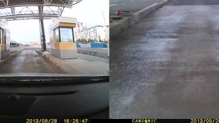 F2013 09 28 Придурок чуть не сбил пешеходов в Спб