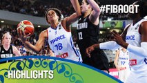 France v New Zealand - Highlights - 2016 FIBA Women's Olympic Qualifying Tournament