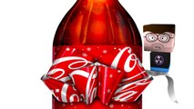 Coca-Cola Christmas Celebration Bow Bottle in 4K
