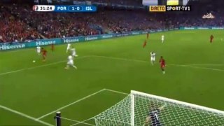 اهداف مباراة البرتغال وايسلندا في المجموعة السادسة يورو2016