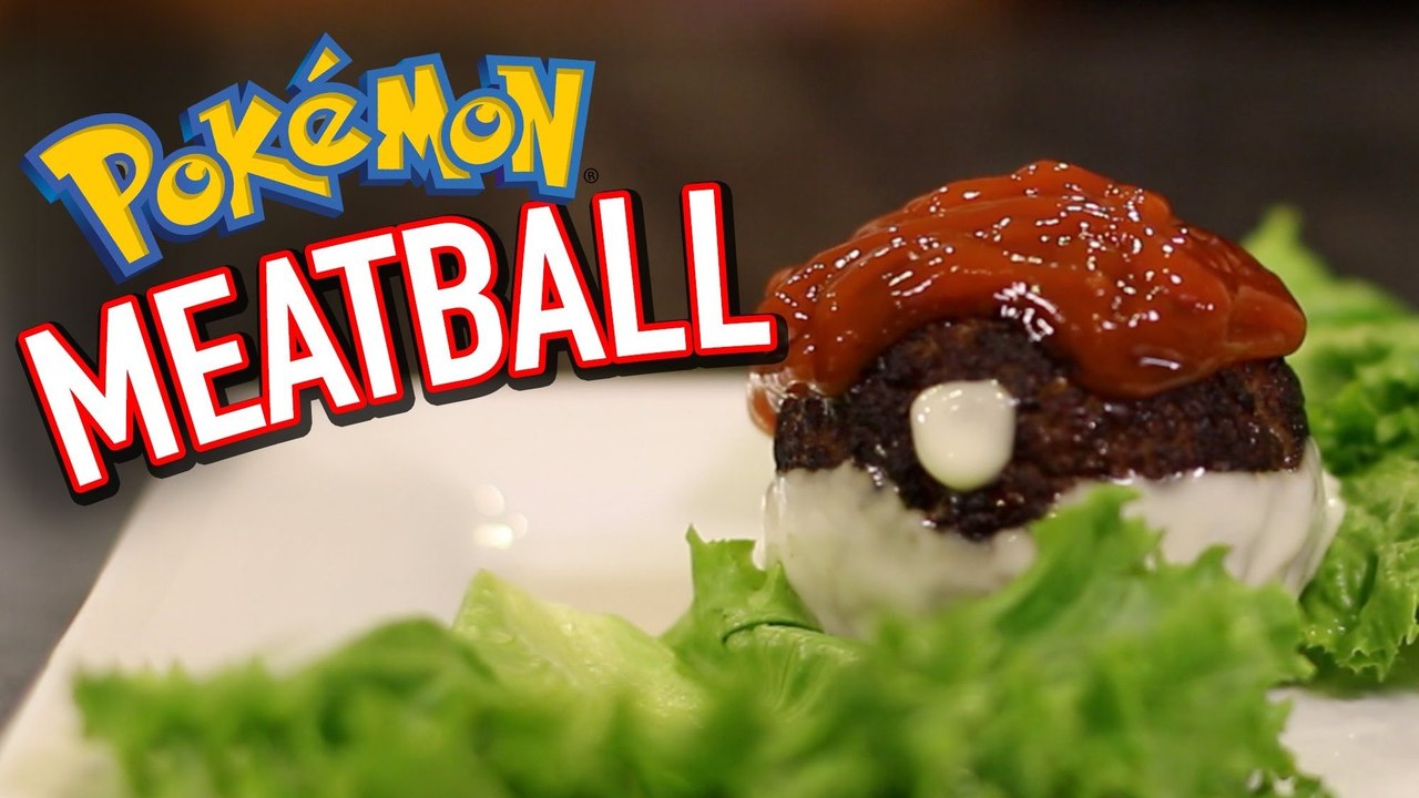 Pokémon Meatball Recipe  |  HellthyJunkFood