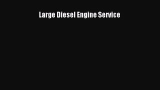 Read Large Diesel Engine Service Ebook PDF