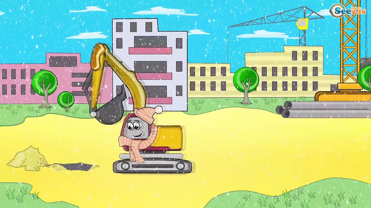 ✔ Tractor para niños | Caricaturas de carros | Dibujos animados para los más pequeños ✔