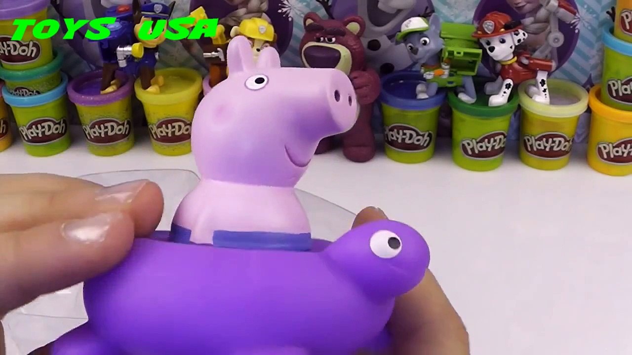 粉红猪小妹浴粉红猪小妹乔治粉红猪小妹的恐龙和粉红猪小妹玩具新一集