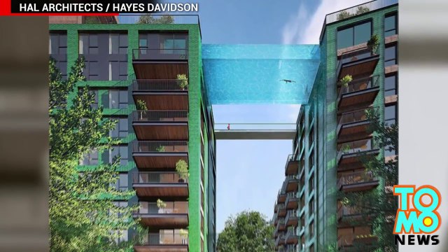 Une piscine suspendue entre deux immeubles va voir le jour à Londres