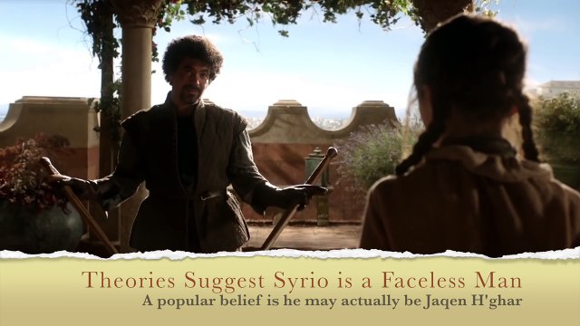 Syrio Jaqen H'ghar Faceless Man Alive or Dead Theories (GAME OF THRONES)