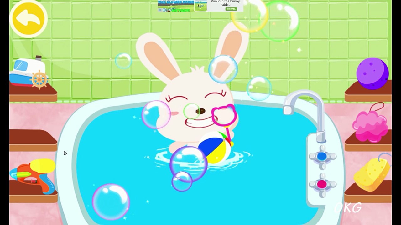 Baby Panda Bath Time Free Mobile Game for Toddlers - Kids And Babies