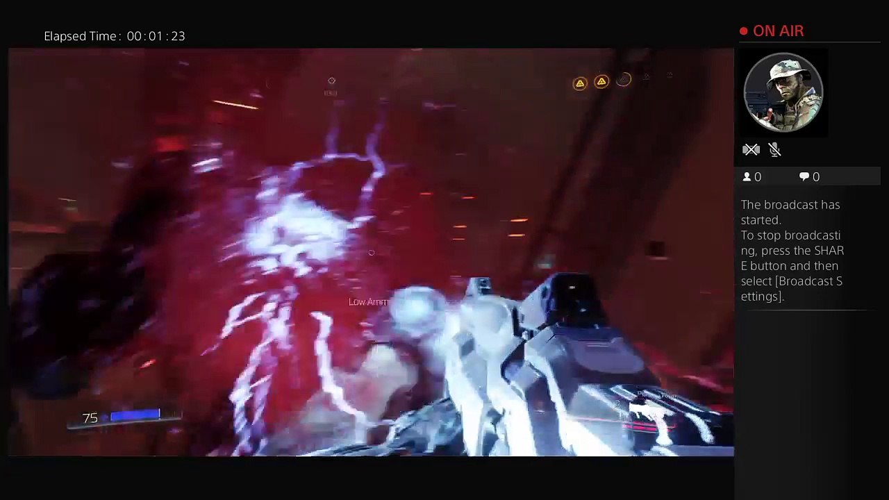 FORTH-SIGHTS playing DOOM its HELL Live PS4 Broadcast