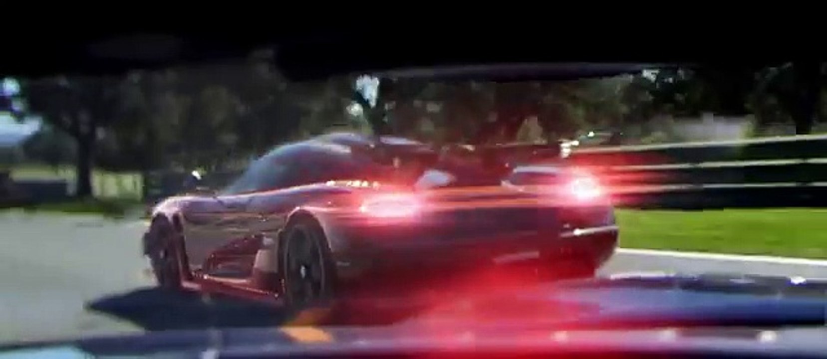 Koenigsegg One Racing Video