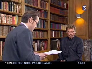 Johnny Hallyday fait une interview un peu trop saoul