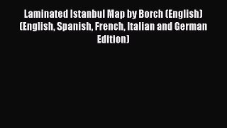 Read Laminated Istanbul Map by Borch (English) (English Spanish French Italian and German Edition)