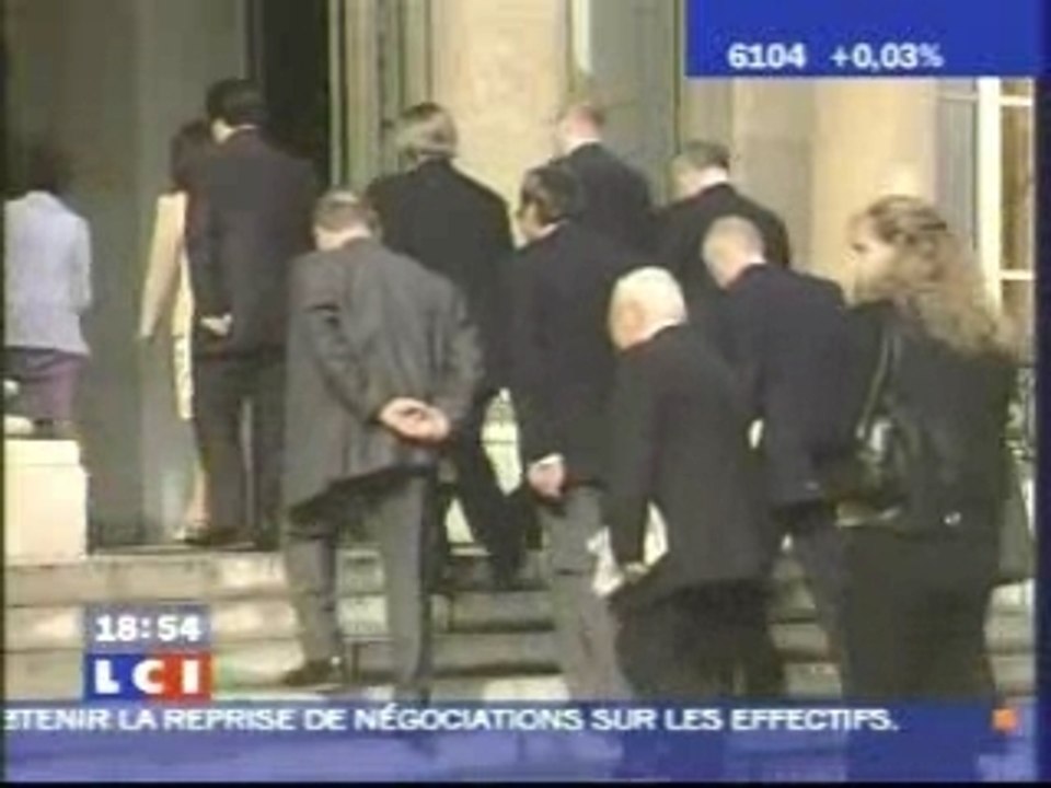 Sarko - soldats israéliens capturés