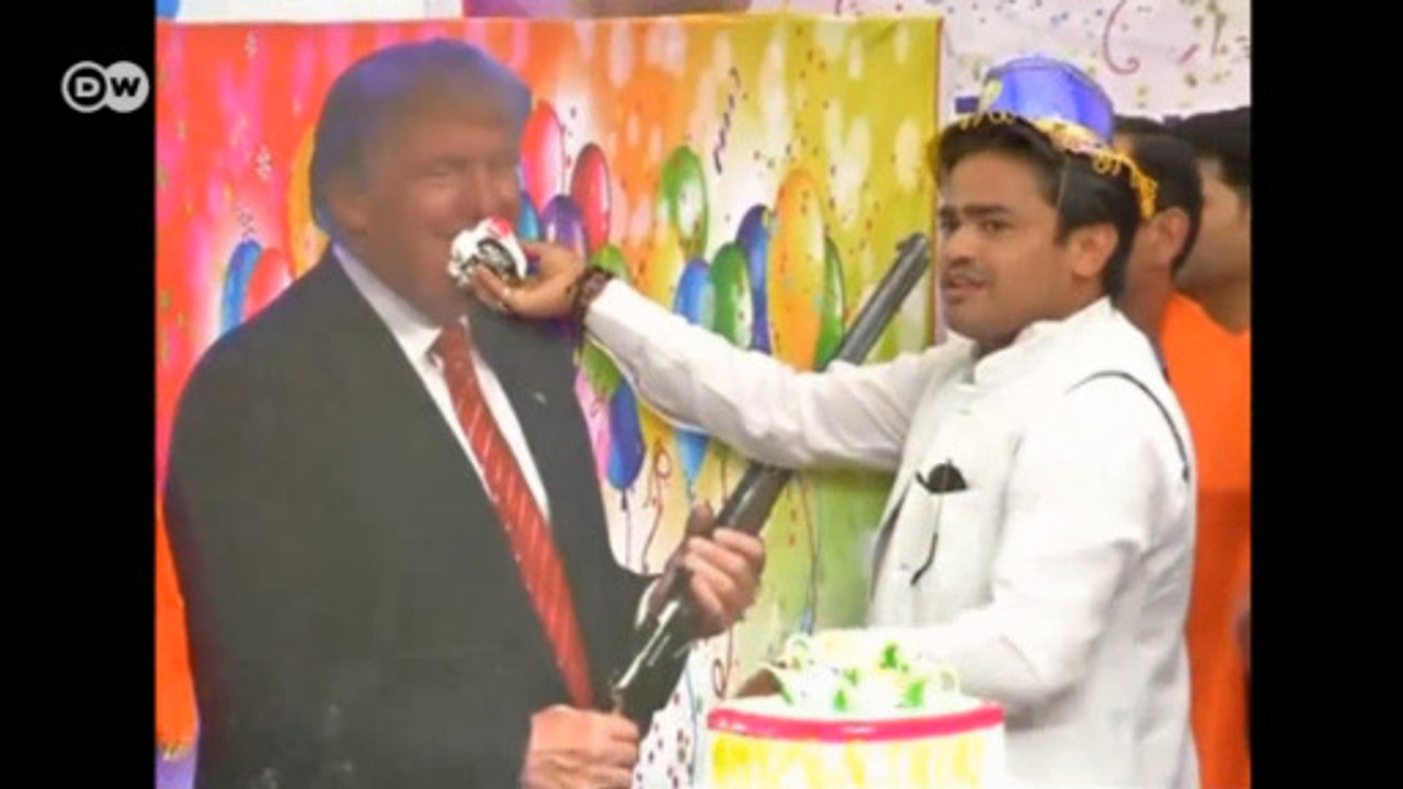 Hindu hayranlarından Trump’a doğum günü kutlaması