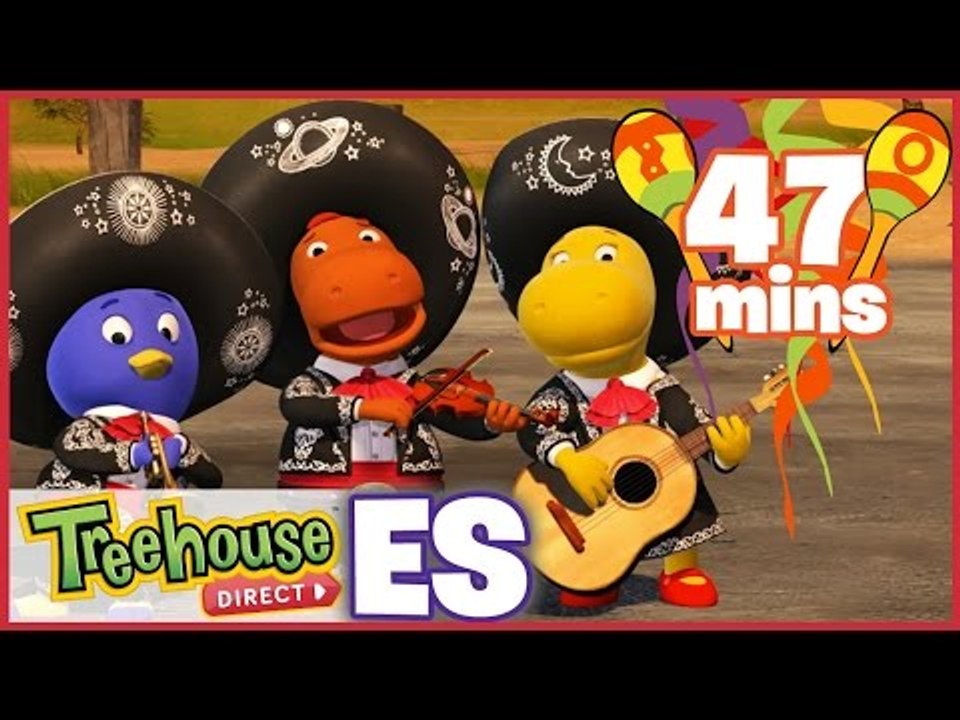 Los Backyardigans Dibujos Animados - Cinco de Mayo Parte 1 Para Niños - Compilación De 47 Mins