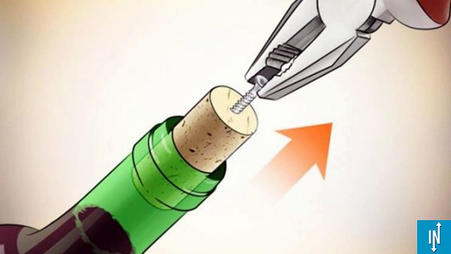 Six façon d'ouvrir une bouteille de vin lorsqu'on n'a pas de tire-bouchon