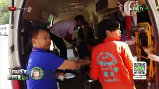 รถทัวร์เบรคแตกดับ 8 เจ็บ 28 | 25-10-58 | ไทยรัฐนิวส์โชว์ | ThairathTV