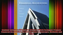READ book  Student Solutions Manual for StickneyWeilSchipperFrancis Financial Accounting An Full EBook