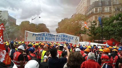 5.000 Normands à Paris contre le projet de loi Travail