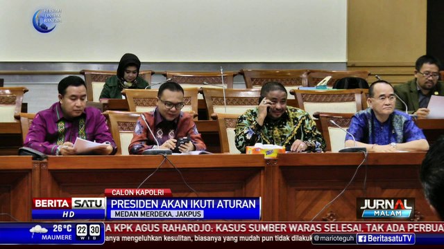 Penggantian Kapolri, Jokowi Minta Masukkan Kompolnas