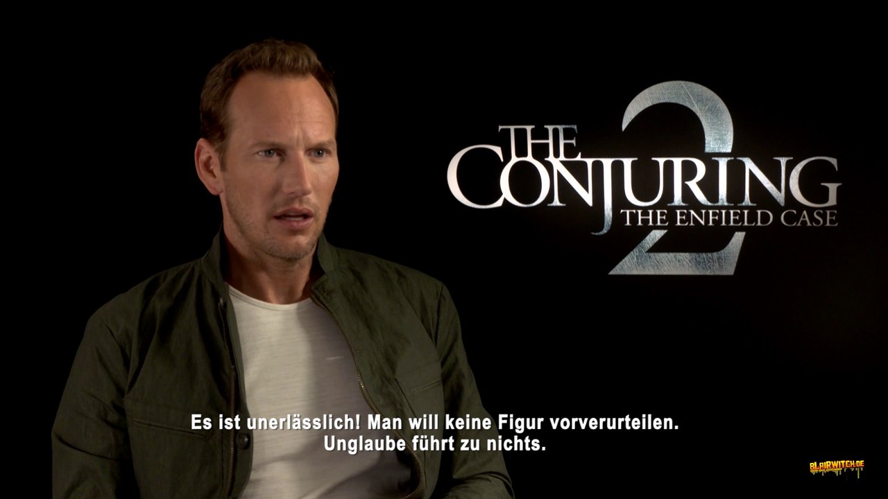 The Conjuring 2 - Interview Patrick Wilson