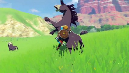 The Legend of Zelda Breath of the Wild Gameplay Zelda NX Gameplay Nintendo E3 2016