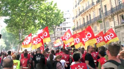 Manifestation contre la Loi Travail à Marseille
