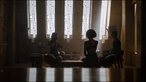 Game of Thrones 6x08 - Tyrion, Missandei and Grey Worm drinking and telling jokes