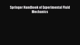 [Download] Springer Handbook of Experimental Fluid Mechanics E-Book Free