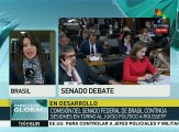 Brasil: senadores sólo escucharán a testigos de la pdta.