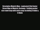 Read Streetwise Munich Map - Laminated City Center Street Map of Munich Germany - Folding pocket