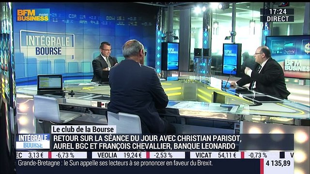 Le Club de la Bourse: Christian Parisot, François Chevallier et Frédéric Rozier - 14/06