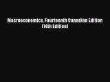 Read Macroeconomics Fourteenth Canadian Edition (14th Edition) PDF Online
