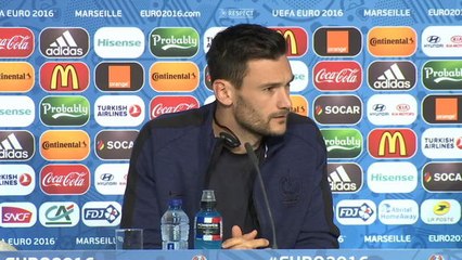 Euro 2016 France-Albanie - Conf de presse Lloris