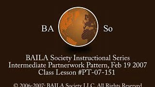BASo Instructional, Salsa Intermediate Pattern, Feb 19 '07